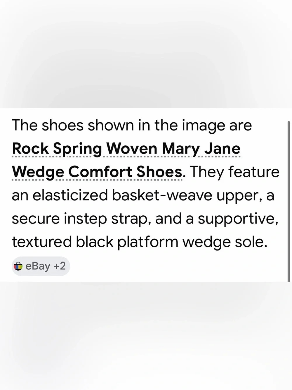 Rock Spring NWT Navy Blue Woven Mary Jane Wedge Sandals - Size 9